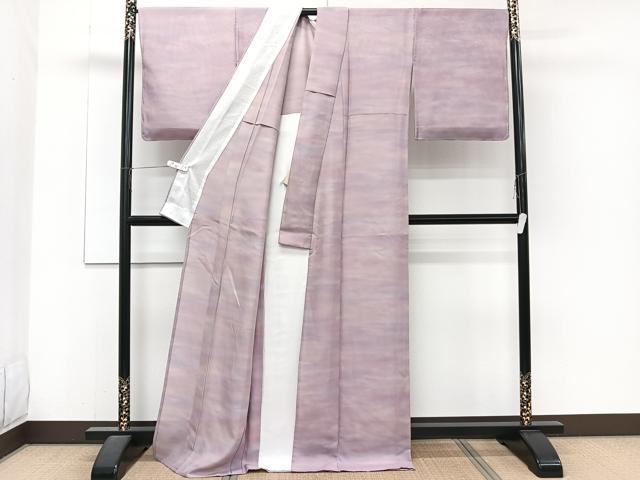 平和屋着物＊夏物　小紋　絽　霞文　正絹　逸品　未使用　CABJ4195xi