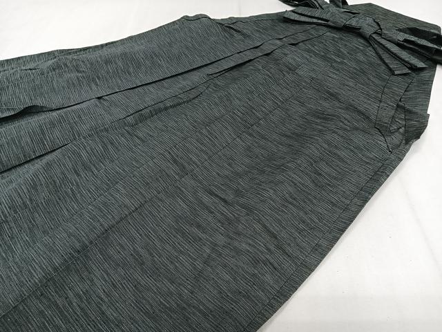 平和屋着物＊夏物　男性　行灯袴　絽　霞文　正絹　逸品　CABJ4196xi