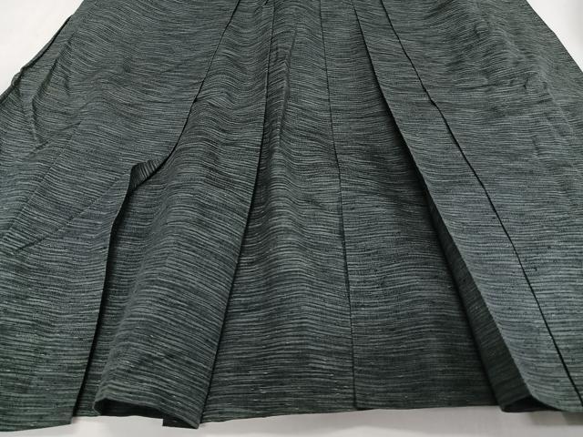 平和屋着物＊夏物　男性　行灯袴　絽　霞文　正絹　逸品　CABJ4196xi