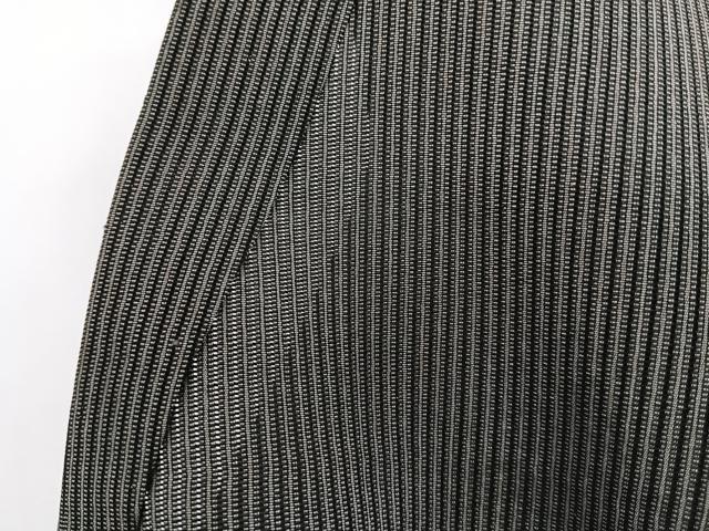 平和屋着物＊夏物　男性　行灯袴　縦絽　縞　正絹　逸品　CABJ4197xi