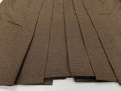 平和屋着物＊夏物　男性　行灯袴　青海波文　正絹　逸品　CABJ4198xi