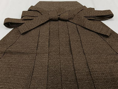 平和屋着物＊夏物　男性　行灯袴　青海波文　正絹　逸品　CABJ4198xi