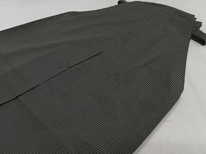 平和屋着物＊夏物　男性　行灯袴　縦絽　縞　正絹　逸品　CABJ4200xi