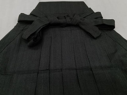 平和屋着物＊夏物　男性　行灯袴　縦絽　縞　正絹　逸品　CABJ4205xi