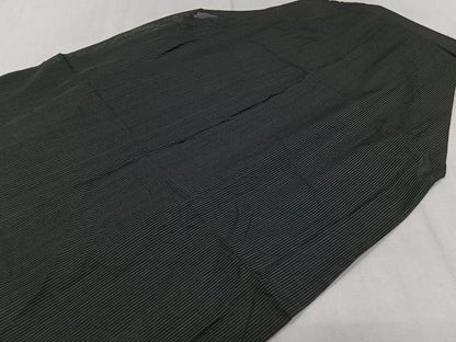 平和屋着物＊夏物　男性　行灯袴　縦絽　縞　正絹　逸品　CABJ4205xi