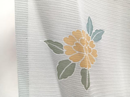 平和屋着物＊夏物　訪問着　絽　駒刺繍　花筏　正絹　逸品　CABJ4223xi
