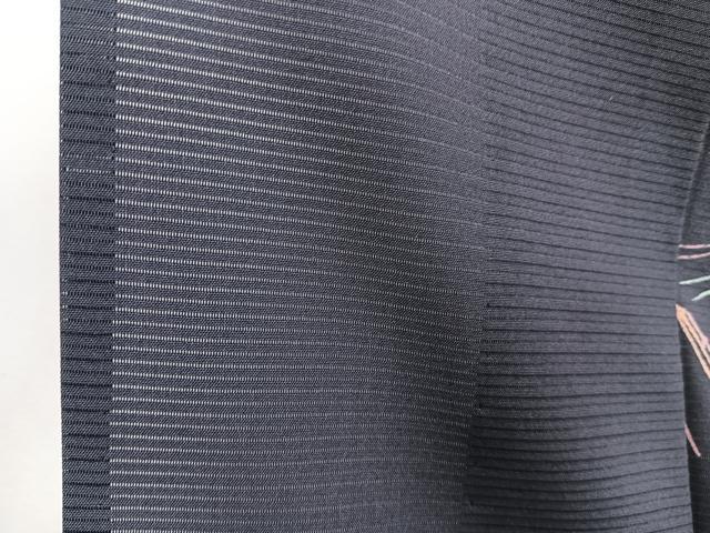 平和屋着物＊夏物　小紋　絽　松葉文　正絹　逸品　CABJ4233xi