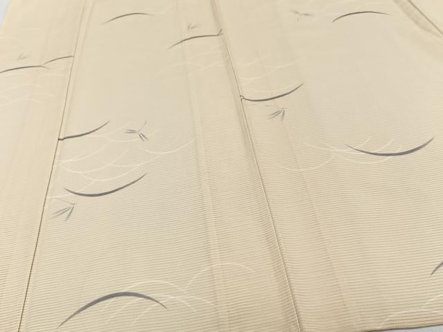 平和屋着物＊夏物　小紋　絽　芝トンボ柄　正絹　逸品　CABJ4238xi