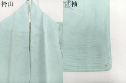 平和屋着物＊夏物　訪問着　絽　手描き　草花文　正絹　逸品　CABJ4241xi