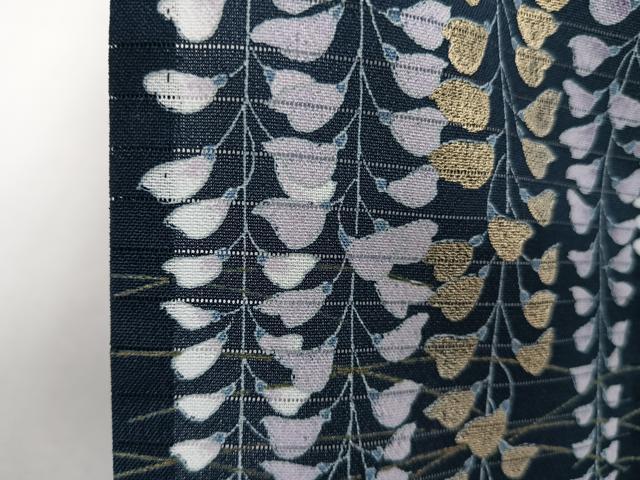 平和屋着物＊夏物　訪問着　絽　刺繍　枝垂れ花文　金銀彩　洗える着物　CABJ4249xi