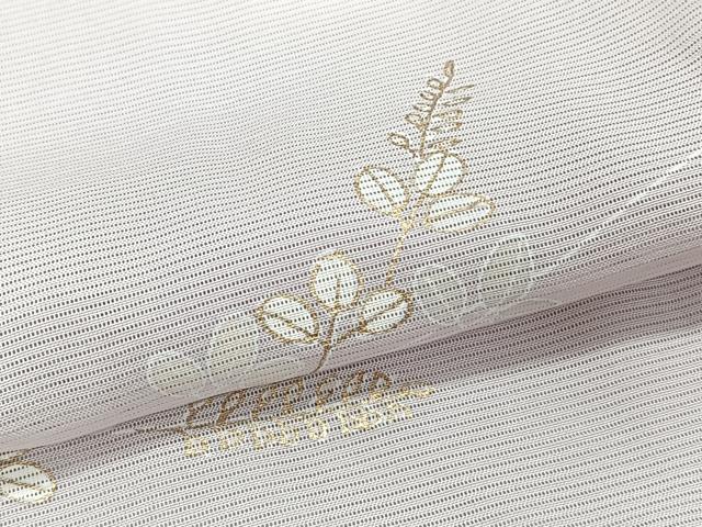平和屋着物＊夏物　訪問着　絽　萩花文　暈し染め　金彩　正絹　逸品　CABJ4256xi