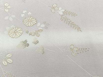 平和屋着物＊夏物　訪問着　絽　萩花文　暈し染め　金彩　正絹　逸品　CABJ4256xi