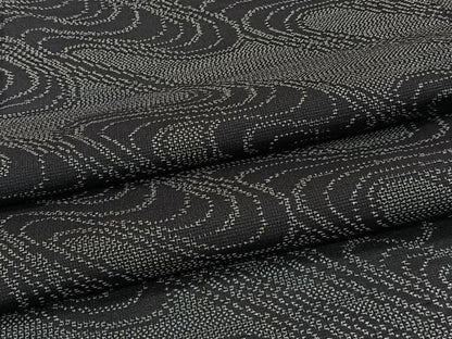 平和屋着物＊夏物　本塩沢　夏塩沢　流水文　正絹　逸品　CABJ4261xi