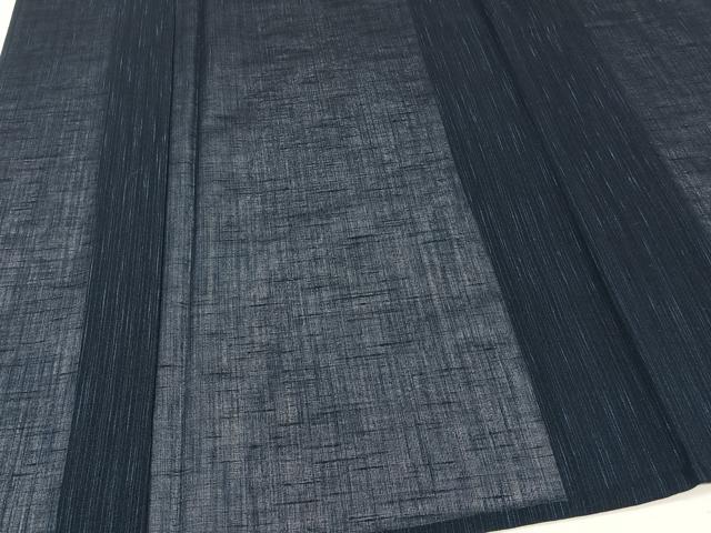 平和屋着物＊夏物　男性　小紋　紗　霞文　CABJ4274xi