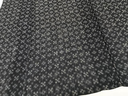 平和屋着物＊夏物　上布　幾何学文　麻　逸品　CABJ4278xi