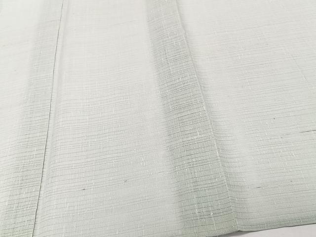 平和屋着物＊夏物　絽紬　色無地　青磁鼠色　CABJ4296xi