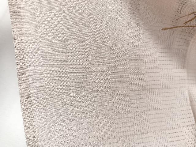 平和屋着物＊夏物　訪問着　市松文絽　草楓文　暈し染め　金彩　正絹　逸品　CABJ4299xi