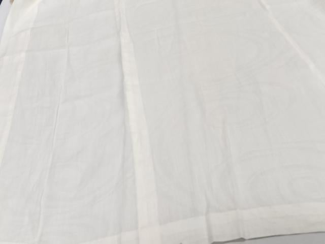 平和屋着物＊夏物　長襦袢　流水紋紗　生成り色　麻　逸品　CABJ4303xi
