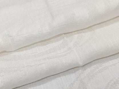 平和屋着物＊夏物　長襦袢　流水紋紗　生成り色　麻　逸品　CABJ4303xi
