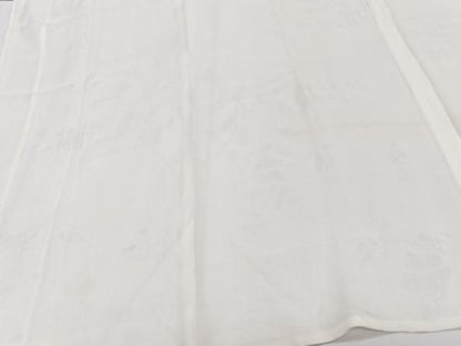 平和屋着物＊夏物　長襦袢　枝花紋紗　白色　麻　逸品　CABJ4305xi
