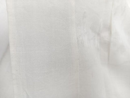 平和屋着物＊夏物　長襦袢　枝花紋紗　白色　麻　逸品　CABJ4305xi