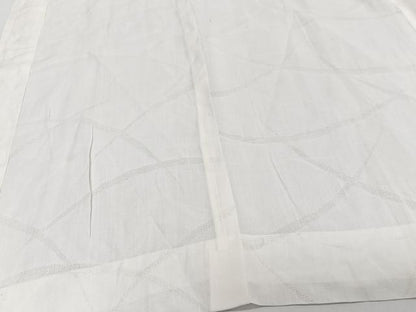 平和屋着物＊夏物　長襦袢　芝紋紗　生成り色　麻　逸品　CABJ4308xi