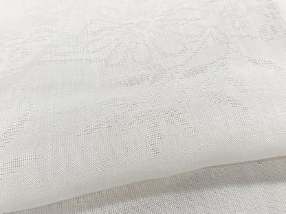 平和屋着物＊夏物　長襦袢　芝草花紋紗　麻　逸品　CABJ4310xi
