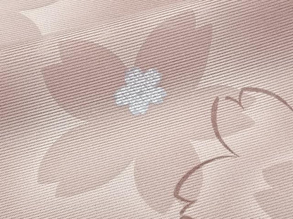 平和屋着物＊夏物　小紋　絽　舞桜文　洗える着物　CABJ4315xi