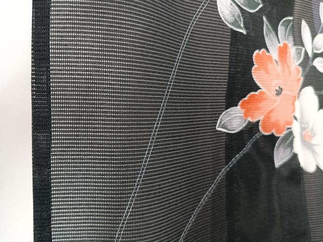 平和屋着物＊夏物　訪問着　絽　枝草花文　洗える着物　CABJ4319xi