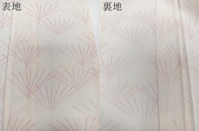 平和屋着物＊夏物　訪問着　絽　松柄　正絹　逸品　CABJ4341xi