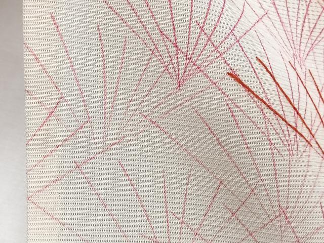 平和屋着物＊夏物　訪問着　絽　松柄　正絹　逸品　CABJ4341xi