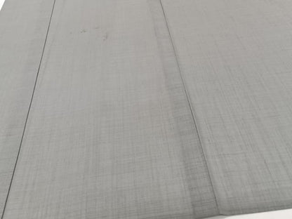 平和屋着物＊洗える最高級着物　＜英＞はなぶさ謹製　夏物　色無地　紗　薄鈍色　洗える着物　CABJ4369xi