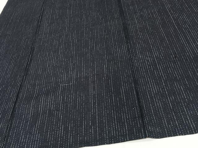 平和屋着物＊夏物　男性　紗紬　縞　正絹　逸品　CABJ4375xi