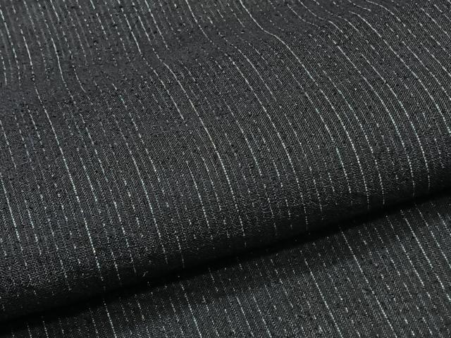 平和屋着物＊夏物　男性　紗紬　縞　正絹　逸品　CABJ4375xi