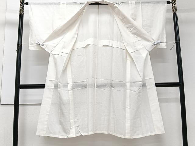 平和屋着物＊夏物　長襦袢　絽　白練色　正絹　逸品　CABJ4377xi