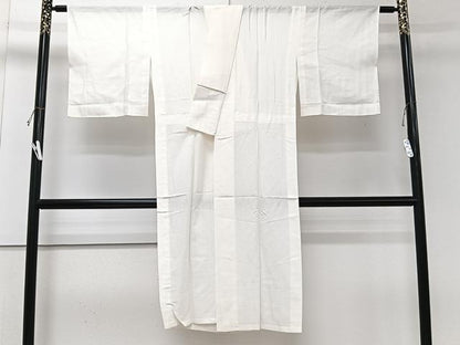 平和屋着物＊夏物　長襦袢　絽　白練色　正絹　逸品　CABJ4377xi