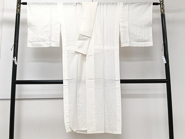 平和屋着物＊夏物　長襦袢　絽　白練色　正絹　逸品　CABJ4377xi