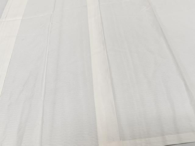 平和屋着物＊夏物　長襦袢　絽　白練色　正絹　逸品　CABJ4377xi