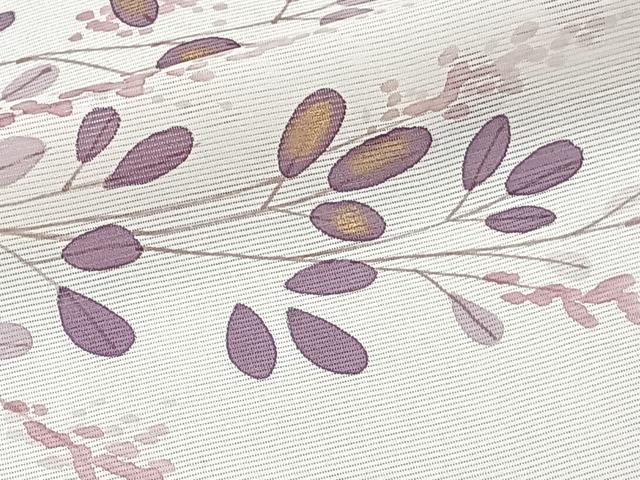 平和屋着物＊夏物　訪問着　絽　萩花文　金彩　正絹　逸品　CABJ4385xi