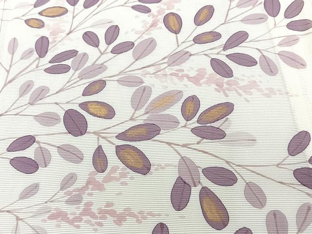 平和屋着物＊夏物　訪問着　絽　萩花文　金彩　正絹　逸品　CABJ4385xi