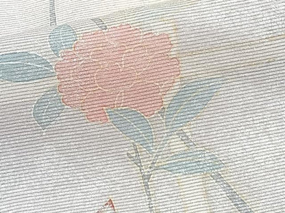 平和屋着物＊夏物　訪問着　絽　友禅　枝草花文　正絹　逸品　未使用　CABJ4386xi