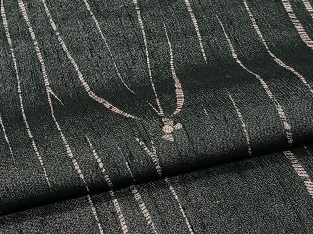 平和屋着物＊夏物　小紋　紗紬　竜巻絞り柄　正絹　逸品　CABJ4398xi