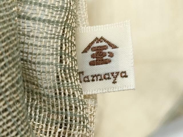 平和屋着物＊夏物　九寸名古屋帯　月　金銀糸　正絹　逸品　CABJ4402fb