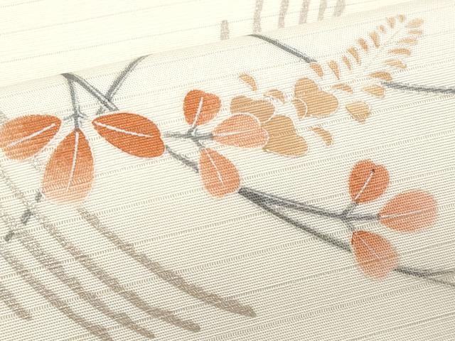 平和屋着物＊夏物　九寸名古屋帯　藤花房　金彩　CABJ4403fb