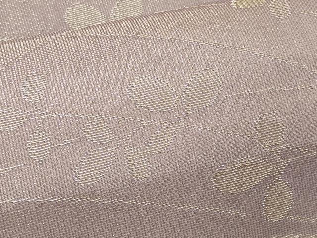 平和屋着物＊夏物　九寸名古屋帯　萩　金銀糸　正絹　逸品　CABJ4412fb