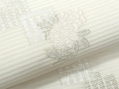 平和屋着物＊夏物　九寸名古屋帯　源氏香草花文　正絹　逸品　CABJ4418fb