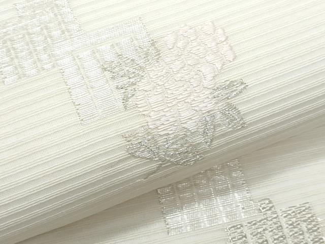 平和屋着物＊夏物　九寸名古屋帯　源氏香草花文　正絹　逸品　CABJ4418fb