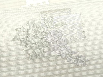平和屋着物＊夏物　九寸名古屋帯　源氏香草花文　正絹　逸品　CABJ4418fb