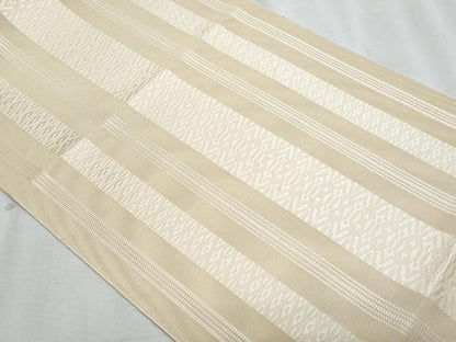 平和屋着物＊夏物　本場筑前博多織　八寸名古屋帯　紗献上　正絹　逸品　CABJ4423fb
