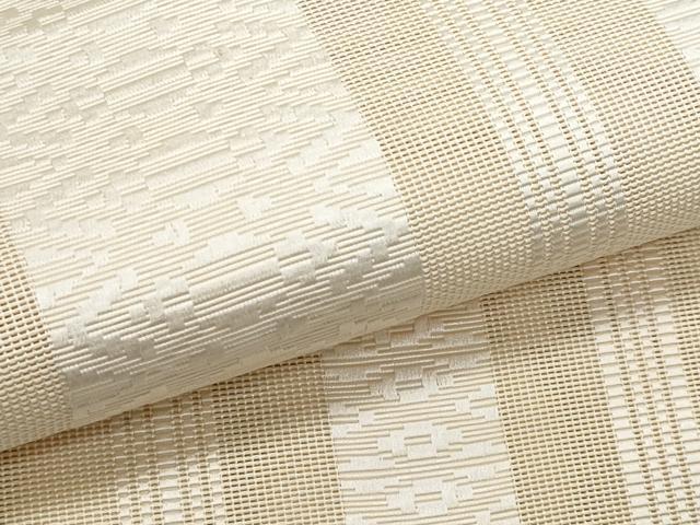 平和屋着物＊夏物　本場筑前博多織　八寸名古屋帯　紗献上　正絹　逸品　CABJ4423fb